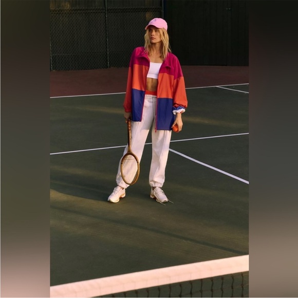 Free People Movement Perfect Ten zip up Color block jacket, Size XS - Picture 5 of 13